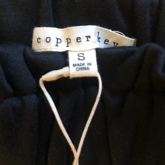 NWT Copper Key Paper Bag Black Skirt Size S - Picture 4 of 9
